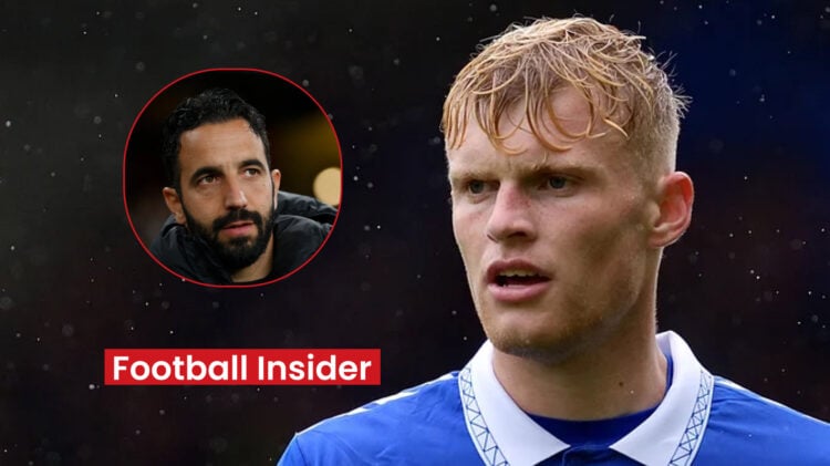 Jarrad Branthwaite Man United Ruben Amorim Everton