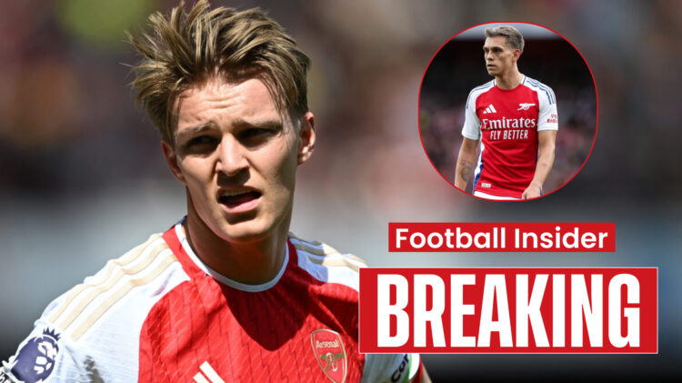 Martin Odegaard Arsenal Leandro Trossard