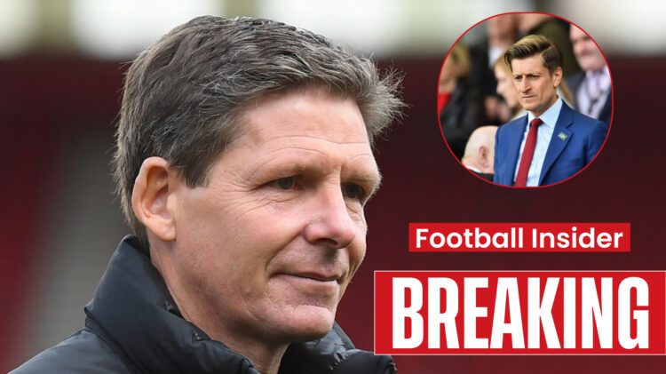 Oliver Glasner Crystal Palace Steve Parish