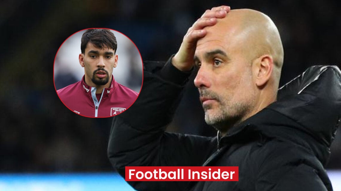 Pep Guardiola Lucas Paqueta Man City