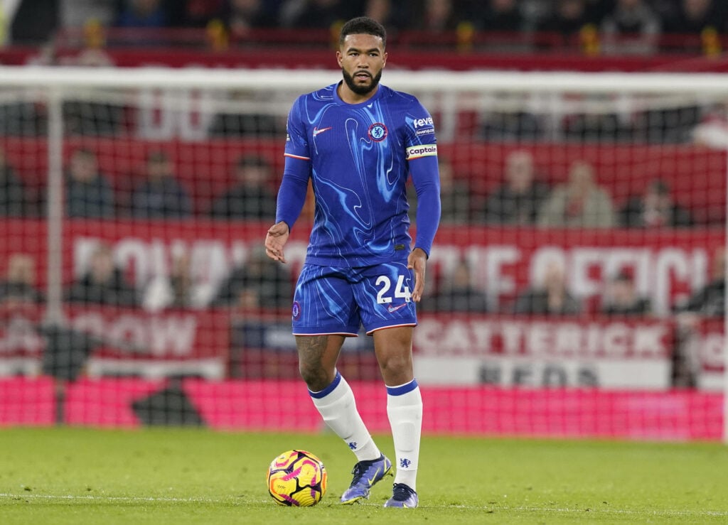 Chelsea captain Reece James
