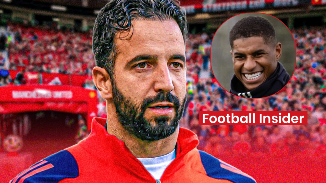 Ruben Amorim Man United Marcus Rashford
