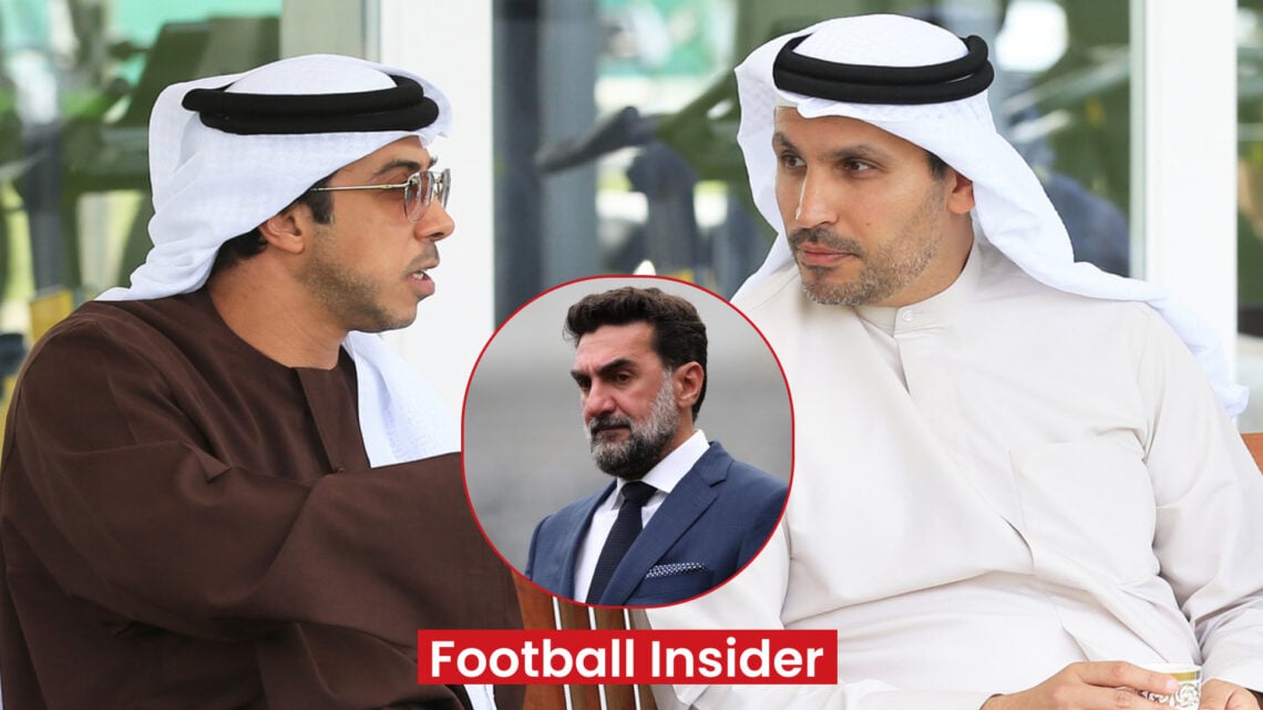 Sheikh Mansour Khaldoon Al Mubarak Man City Newcastle Yasir Al-Rumayyan