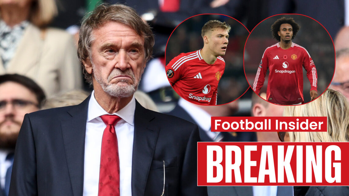 Sir Jim Ratcliffe Man United Rasmus Hojlund Joshua Zirkzee