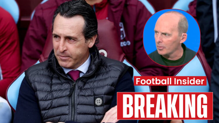 Unai Emery Aston Villa Mike Dean