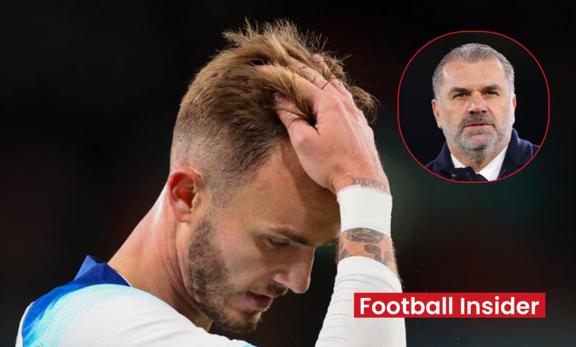 James Maddison Ange Postecoglou Tottenham