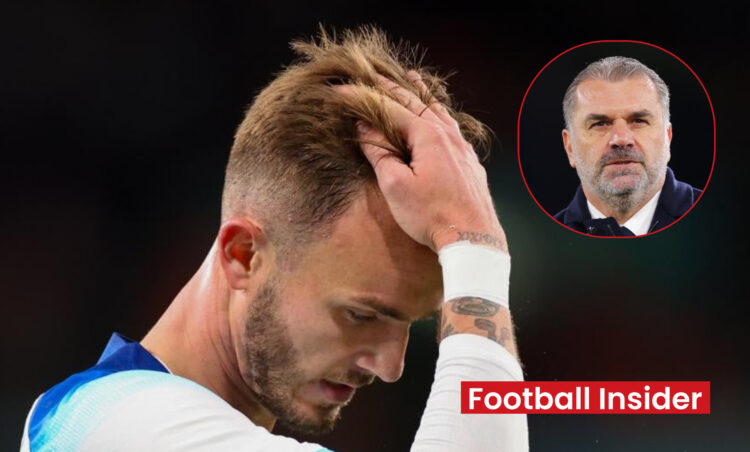 James Maddison Ange Postecoglou Tottenham