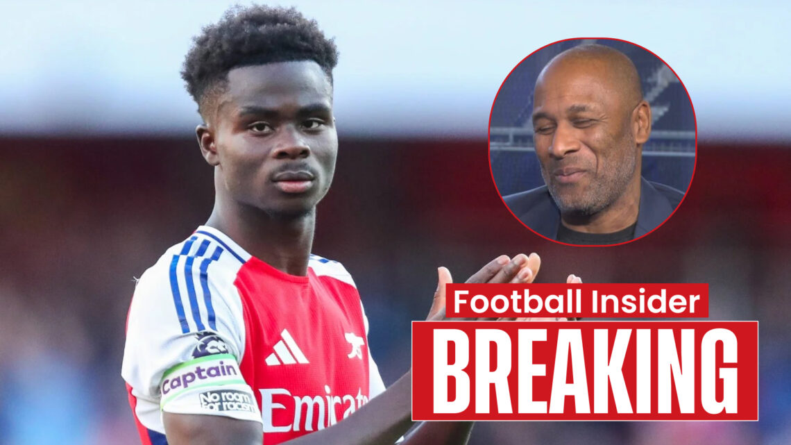 Bukayo Saka Arsenal Les Ferdinand