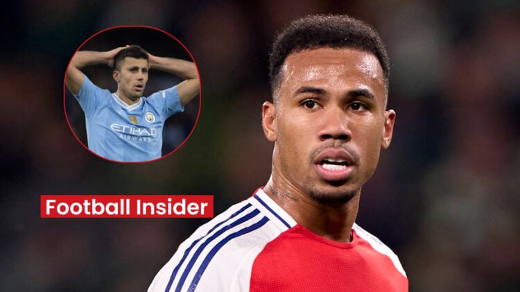 Gabriel Arsenal Rodri Man City
