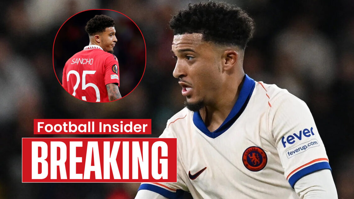 Jadon Sancho Chelsea Man United