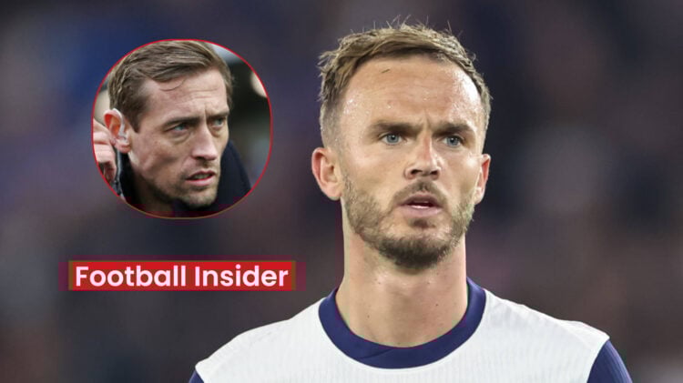 James Maddison Tottenham Peter Crouch