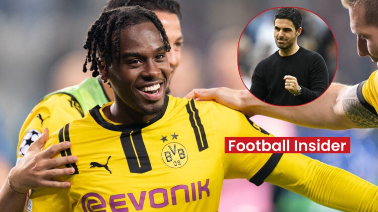 Jamie Gittens Mikel Arteta