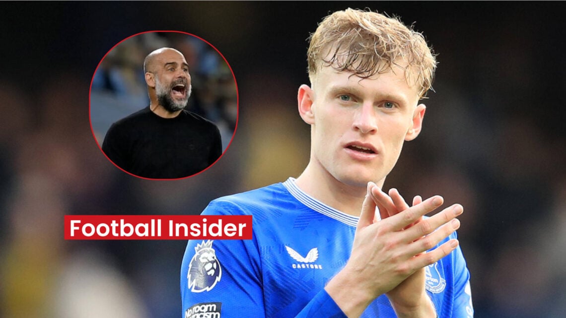 Jarrad Branthwaite Everton Pep Guardiola Man City