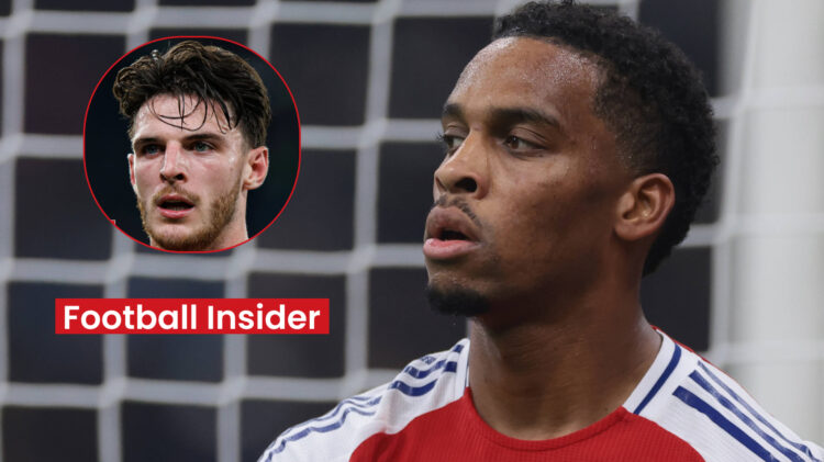 Jurrien Timber Arsenal Declan Rice