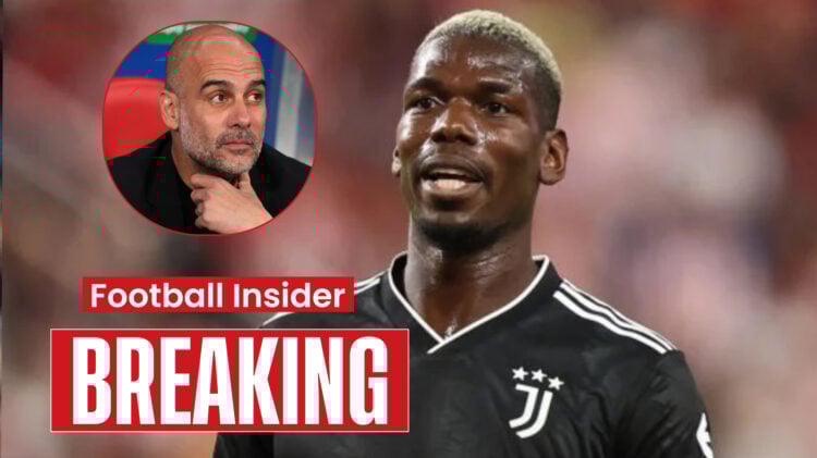 Paul Pogba Man City Pep Guardiola