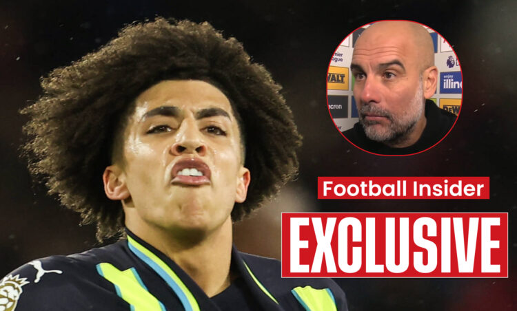 Rico Lewis Pep Guardiola Man City