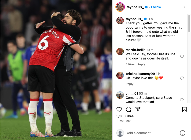 Taylor Harwood-Bellis Instagram