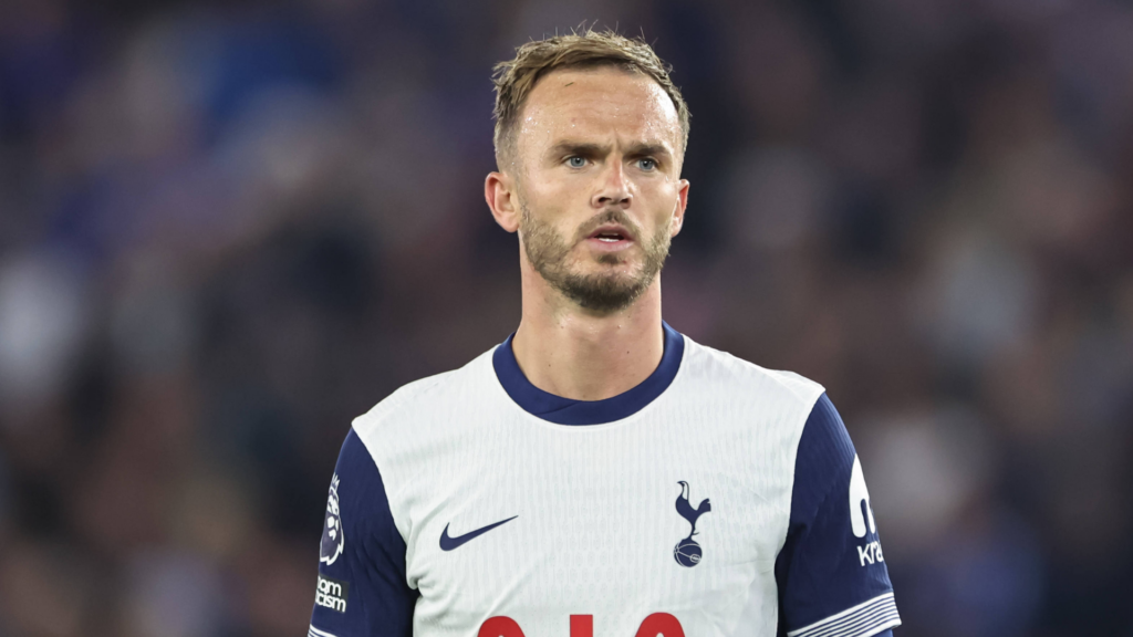 Tottenham midfielder James Maddison
