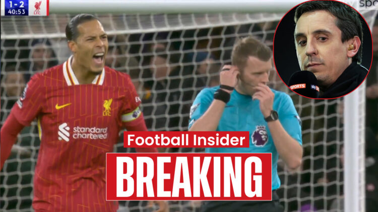Virgil van Dijk Liverpool Gary Neville
