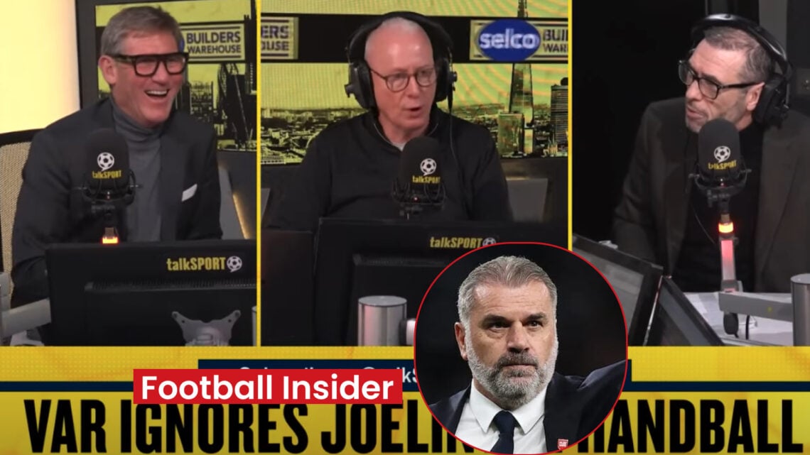 Ange Postecoglou Tottenham talkSPORT