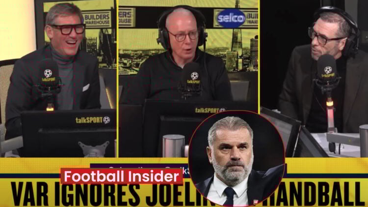 Ange Postecoglou Tottenham talkSPORT