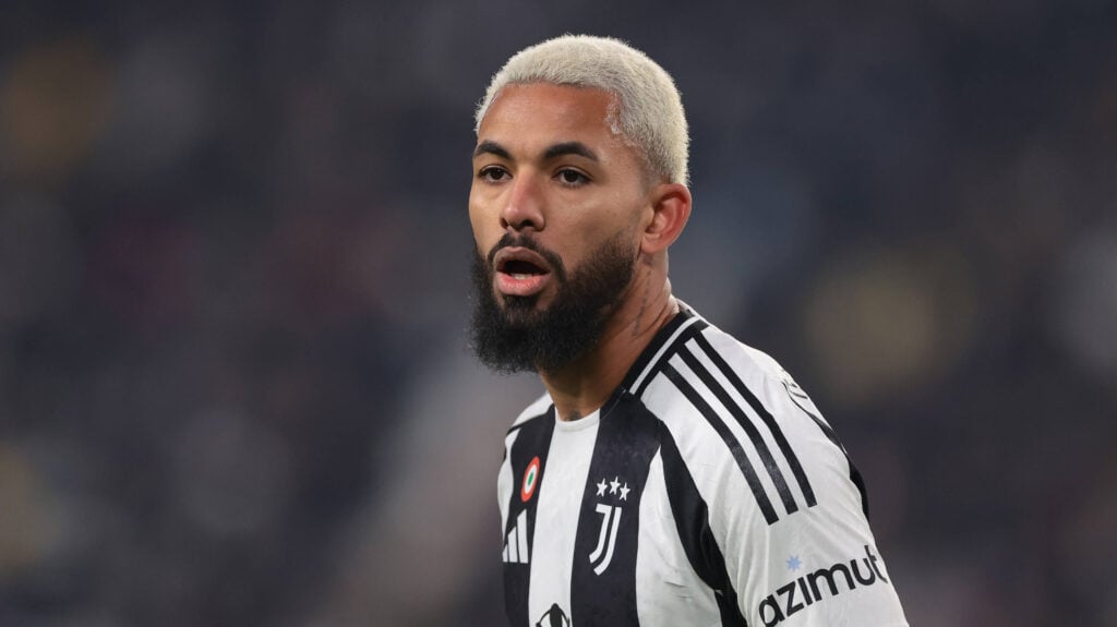 Juventus midfielder Douglas Luiz