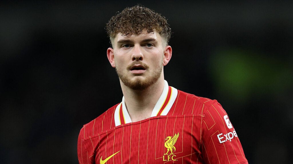 Liverpool midfielder Harvey Elliott
