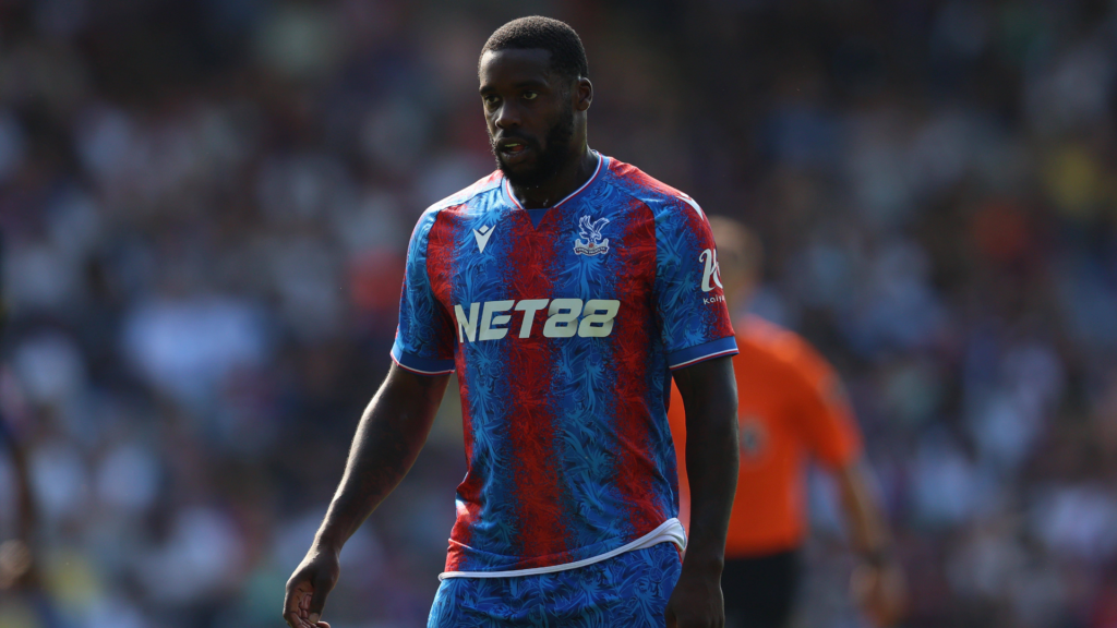 Jeffrey Schlupp playing for Crystal Palace