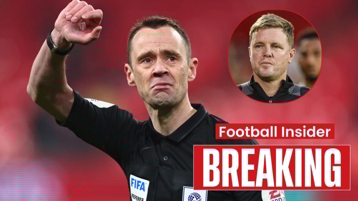 Stuart Attwell Newcastle Eddie Howe