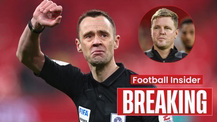 Stuart Attwell Newcastle Eddie Howe