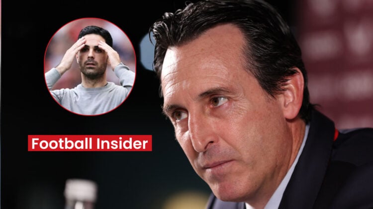 Unai Emery Aston Villa Mikel Arteta Arsenal