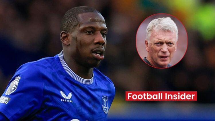 Abdoulaye Doucoure and David Moyes
