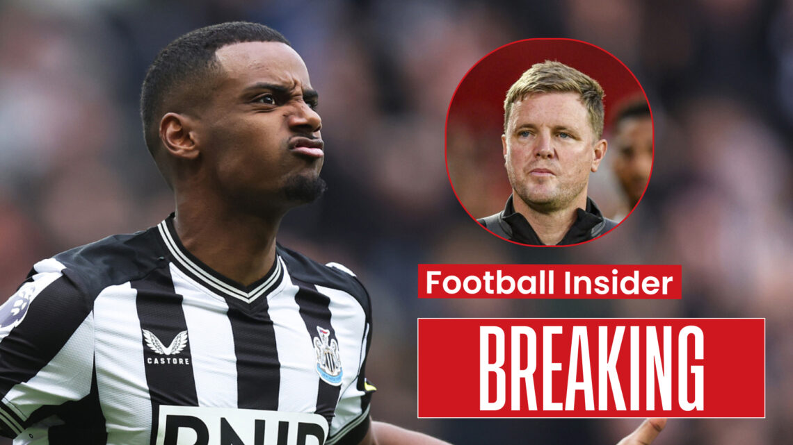 Newcastle United eddie Howe Alexander Isak