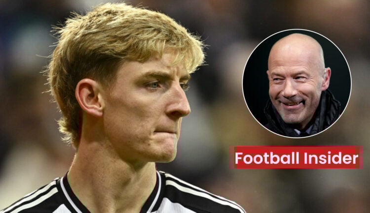 Anthony Gordon, Alan Shearer, Newcastle