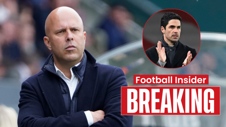 Liverpool and Arsenal managers Arne Slot and Mikel Arteta