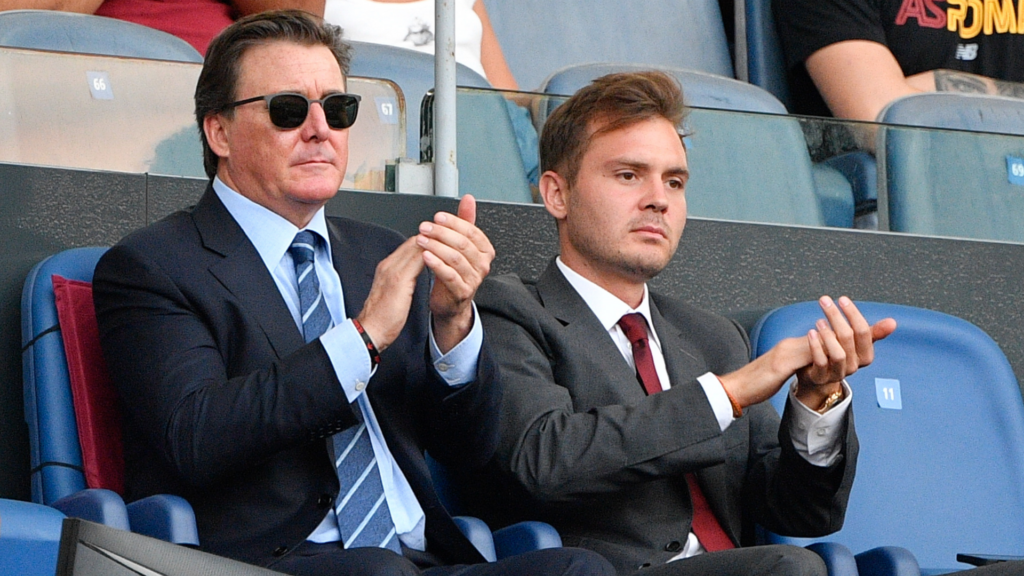 Everton owner Dan Friedkin and Ryan Friedkin