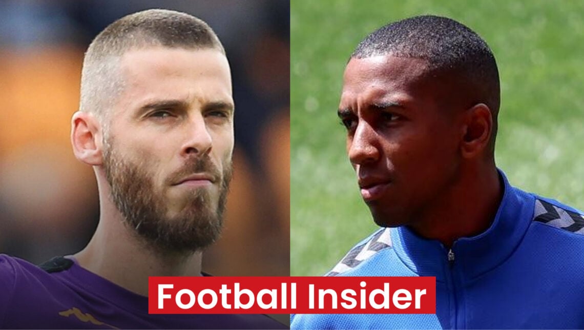 David de Gea, Ashley Young, Everton