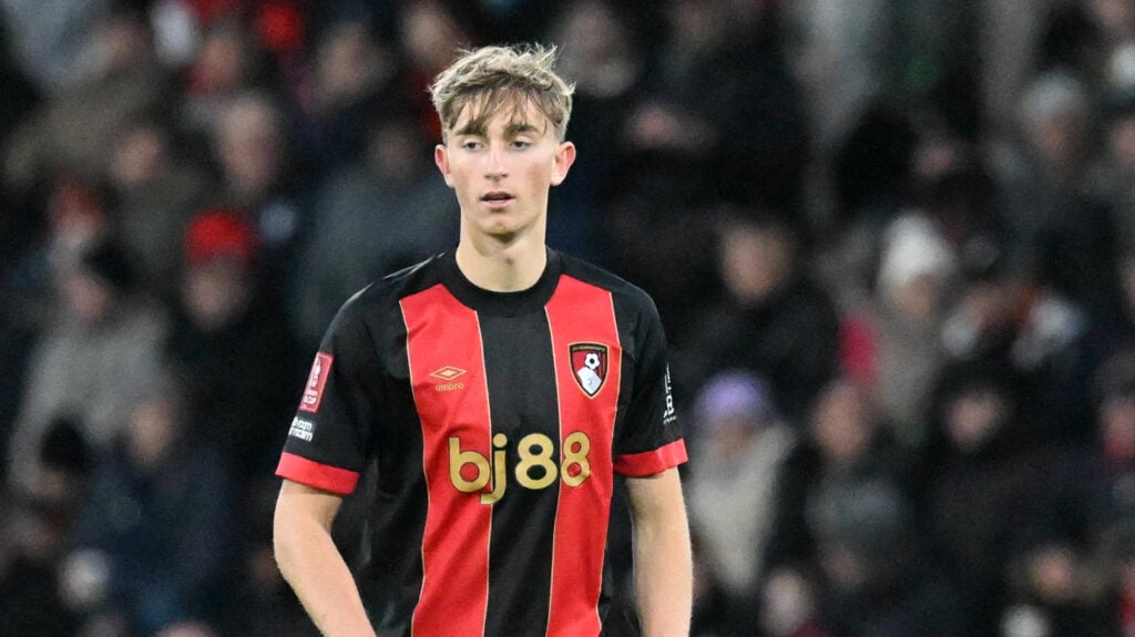 Bournemouth centre-back Dean Hujsen