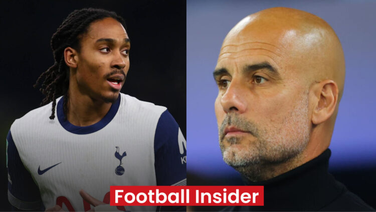 Djed Spence, Pep Guardiola, Tottenham, Man City