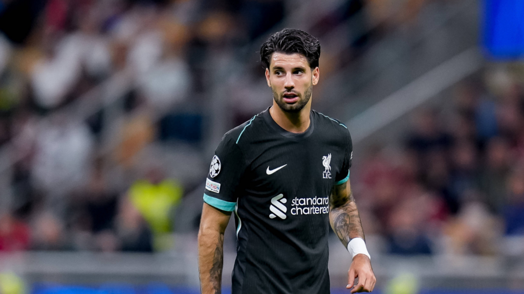 Dominik Szoboszlai playing for Liverpool