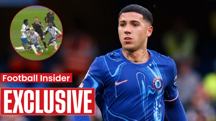 Chelsea Brighton Enzo Fernandez disallowed goal