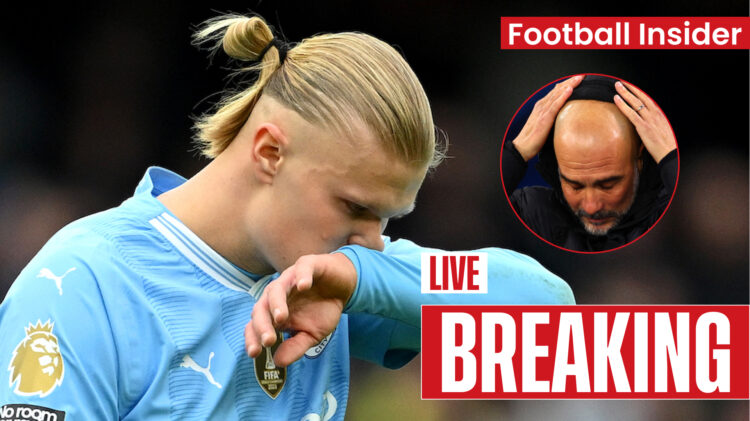 Erling Haaland injury scare for Pep Guardiola in Man City vs Newcastle