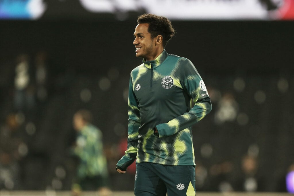 Brentford forward Fabio Carvalho