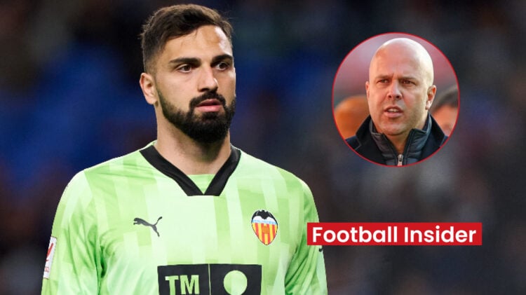 Giorgi Mamardashvili Arne Slot Liverpool