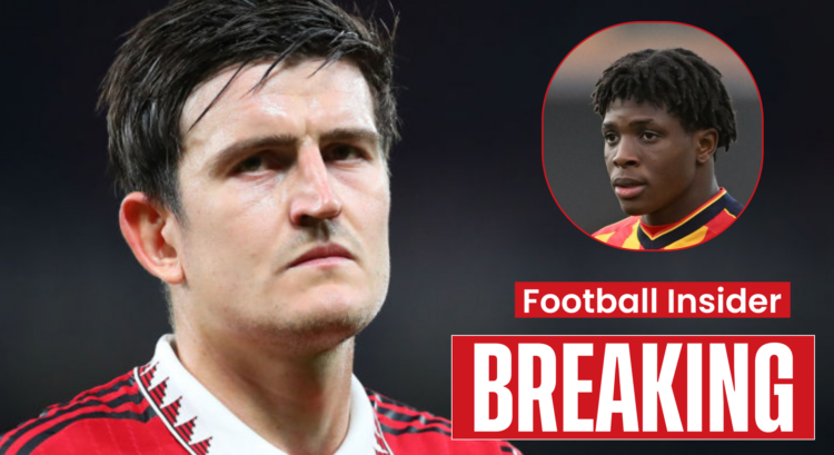 Man United defenders Harry Maguire and Patrick Dorgu