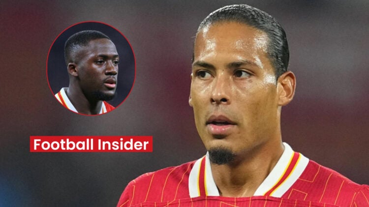 Van Dijk and Ibrahima Konate