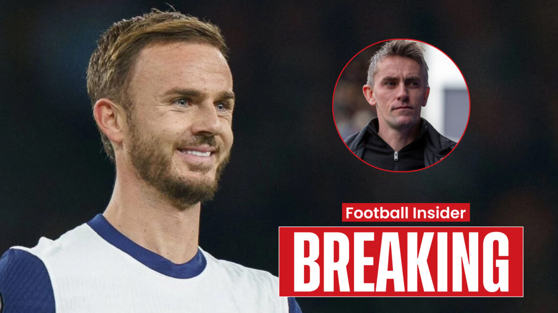 Tottenham attacker James Maddison and Ipswich manager Kieran McKenna