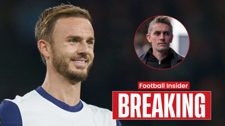 Tottenham attacker James Maddison and Ipswich manager Kieran McKenna