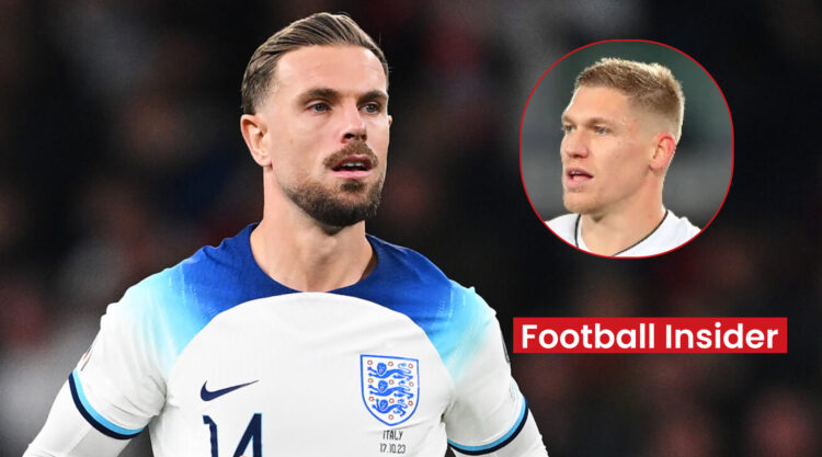 Former Sunderland teammates Jordan Henderson Martyn Waghorn