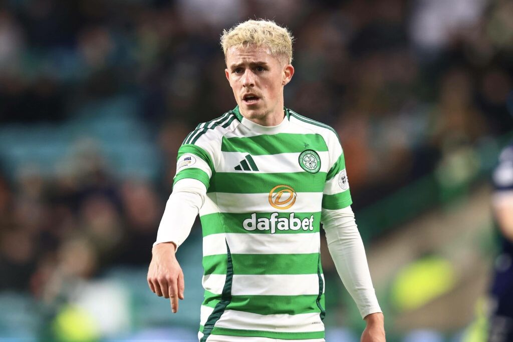 Celtic midfielder Luke McCowan